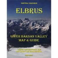 West Col Map & Guide - Elbrus - Upper Baksan Valley