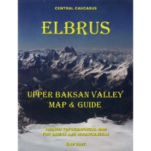 West Col Map & Guide - Elbrus - Upper Baksan Valley