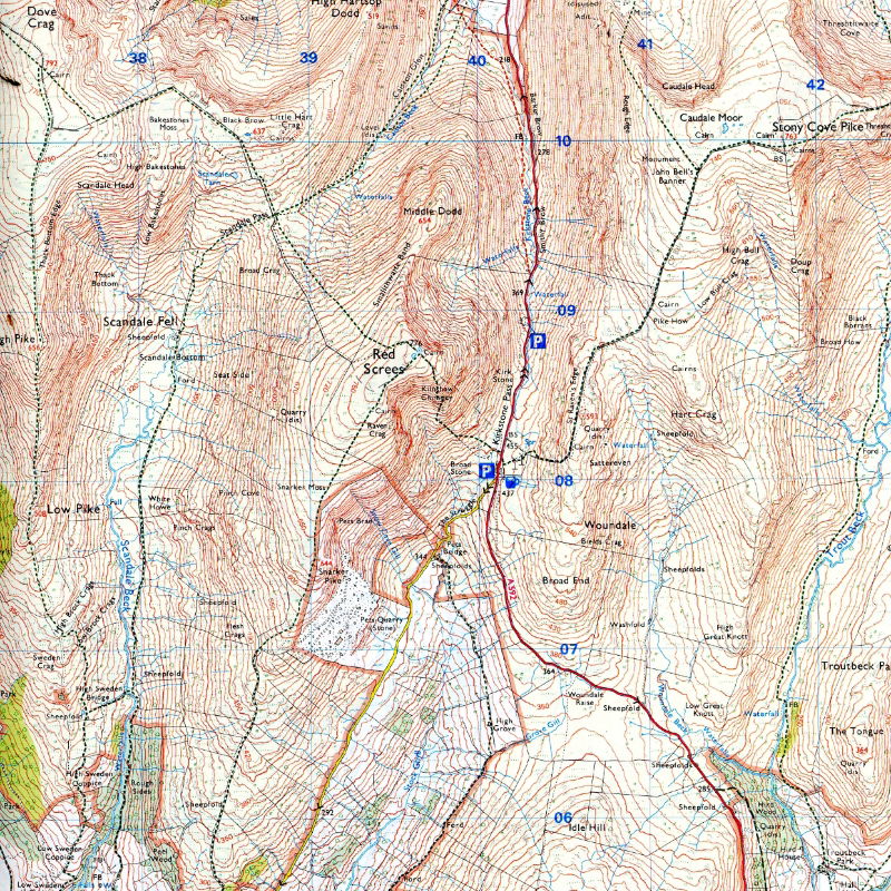 Dorrigo Dinky Map+ Central Lake District 1:25,000 