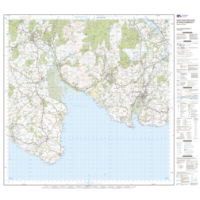 OS Landranger 83 Paper - Newton Stewart & Kirkcudbright sheet