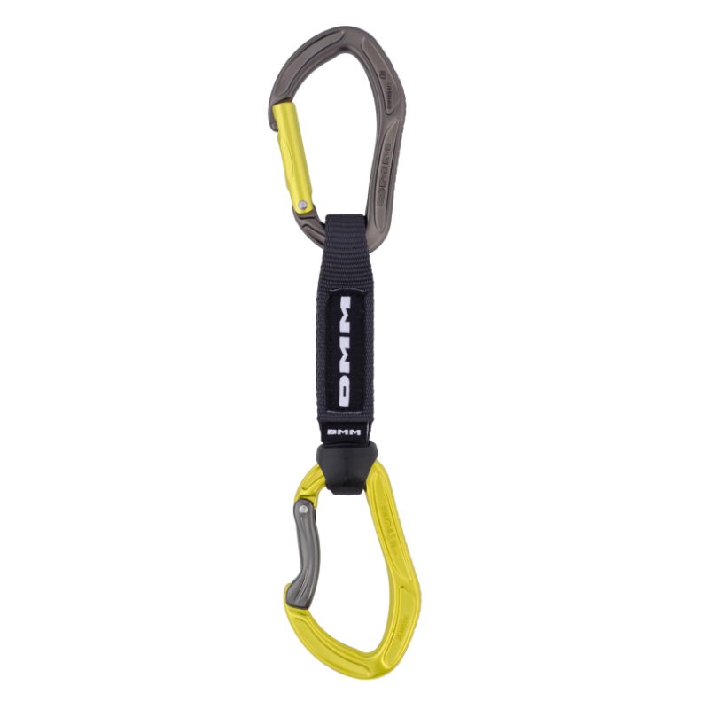 DMM Alpha Sport Quickdraw 12cm Titanium/Lime