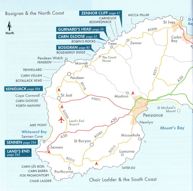 Cornwall Volume 1: Bosigran and the North Coast coverage