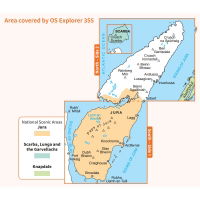 OS Explorer 355 Paper - Jura & Scarba coverage