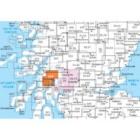 OS Explorer 360 Paper - Loch Awe & Inveraray adjacent