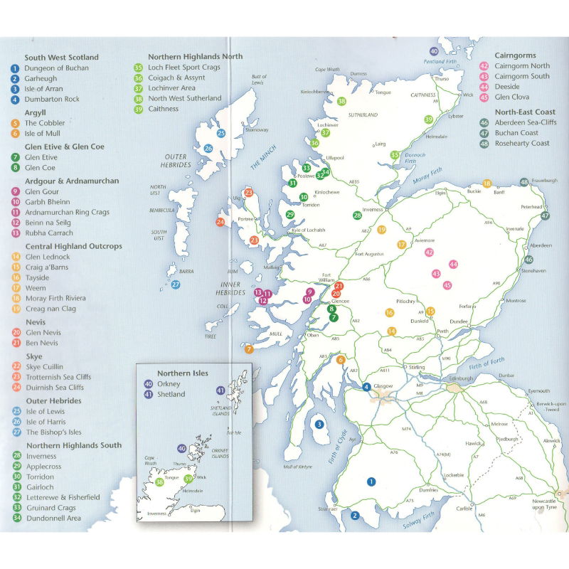 Scottish Rock Climbs