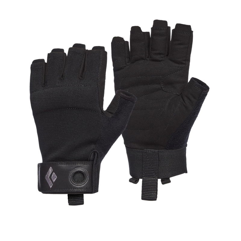 Black Diamond Crag Men's Half-Finger Glove Black