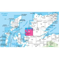 OS Landranger 19 Paper - Gairloch & Ullapool 1:50,000 adjacent