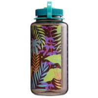 Nalgene Tritan Sustain Bottle Psychedelic Botanical Print Wide Mouth 1 Litre