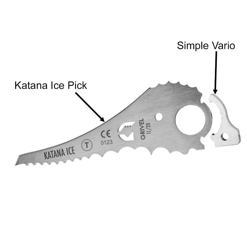 Grivel Katana Vario Pick + Simple Vario