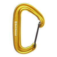 Black Diamond Miniwire Karabiner Yellow