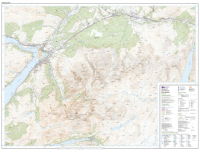 OS Explorer 392 Paper Ben Nevis & Fort William 1:25,000 sheet