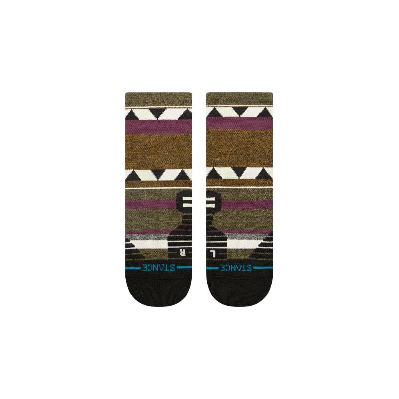 Stance Men's Mid Wool Quarter Sock (Medium Cushion)