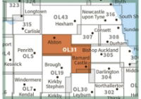 OS OL31 North Pennines adjacent