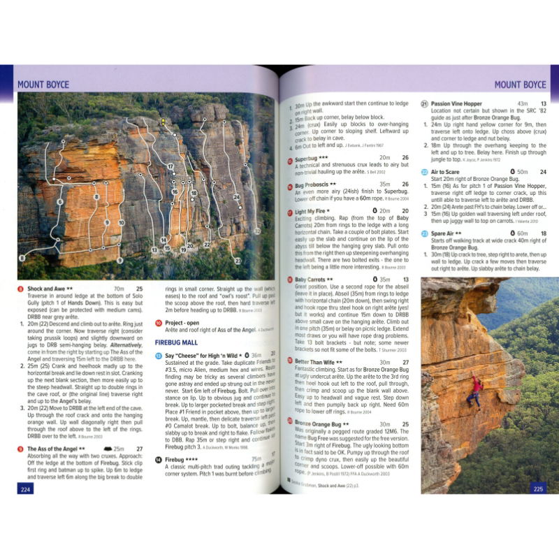 Blue Mountains Climbing pages