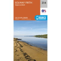 OS Explorer 314 Paper - Solway Firth 1:25,000