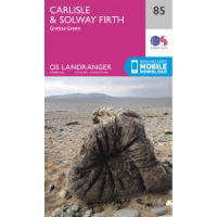 OS Landranger 85 Paper - Carlisle & Solway Firth 1:50,000