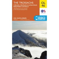 OS OL/Explorer 46 Paper - The Trossachs 1:25,000