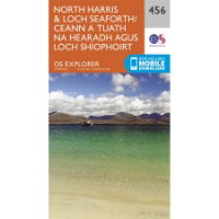 OS Explorer 456 Paper - North Harris and Loch Seaforth 1:25,000