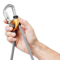 Petzl Evolv Adjust in use