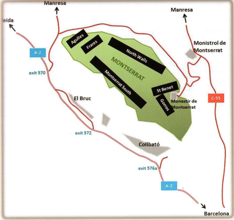 Montserrat Free Climbs coverage