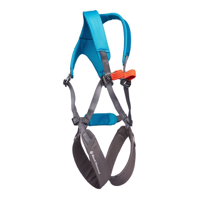 Black Diamond Momentum Kid's Full Body Harness Azul