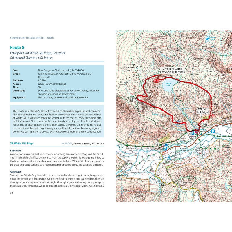 Scrambles in the Lake District - South pages