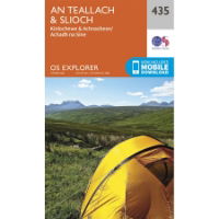 OS Explorer 435 Paper - An Teallach & Slioch 1:25,000