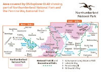 OS OL42 Kielder Water coverage