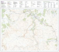 OS OL/Explorer 58 Paper - Braemar, Tomintoul & Glen Avon north sheet