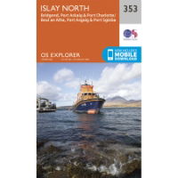 OS Explorer 353 Paper - Islay North 1:25,000