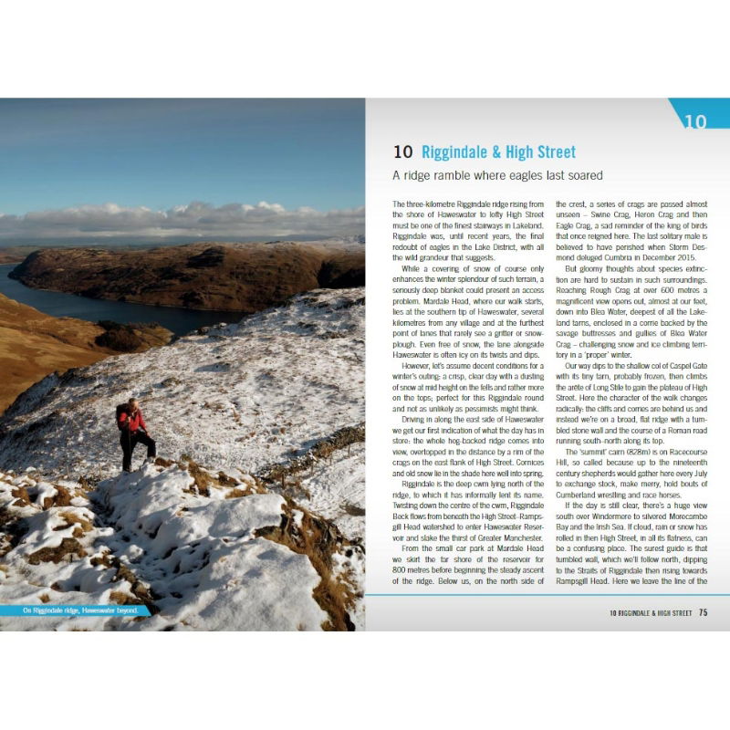 Winter Walks in the Lake District pages