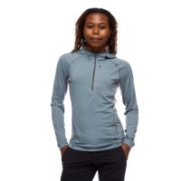 Black Diamond Women's Alpenglow Pro Hoody Storm Blue