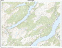 OS Explorer 360 Paper - Loch Awe & Inveraray south sheet