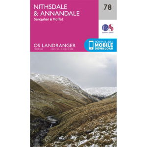 OS Landranger 78 Paper - Nithsdale & Annadale 1:50,000