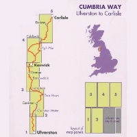 Harvey Cumbria Way Map coverage