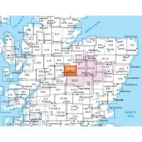 OS OL/Explorer 56 Paper - Badenoch & Upper Strathspey adjacent