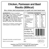 Expedition Foods Chicken, Parmesan and Basil Risotto (Gluten Free, Halal, 800kcal) \\t\\t\\t\\t\\t\\t\\t\\t\\t\\t\\t\\t\\t\\t\\t\\t