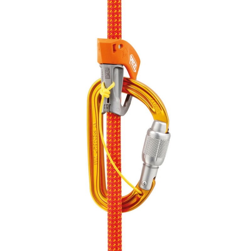 Petzl Sm'D Screw-Lock Karabiner in use