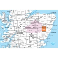 OS OL/Explorer 54 Paper - Glen Esk & Glen Tanar adjacent