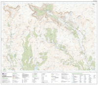 OS OL/Explorer 53 Paper Lochnagar, Glen Muick & Glen Clova south sheet