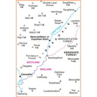 OS Explorer 324 Liddesdale & Kershope Forest coverage