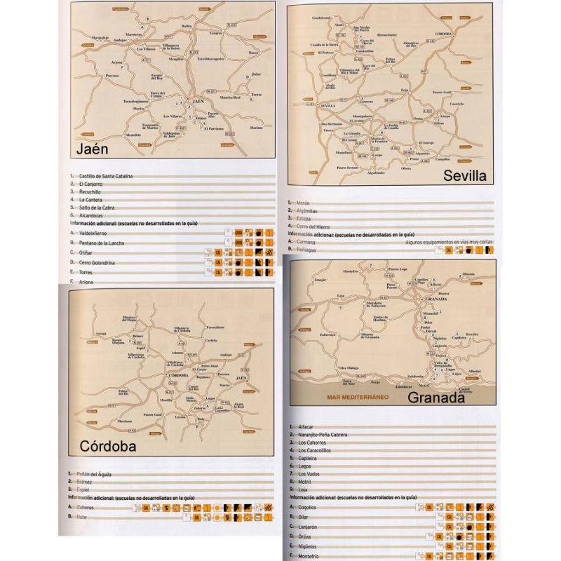 Andalucía Sport Climbs coverage