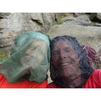 Midge-Proof Head Nets (and we needed them!)