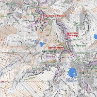 Harvey Superwalker XT - Skye - The Cuillin detail