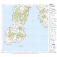 OS Landranger 68 Paper - South Kintyre & Campbeltown sheet