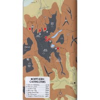 Scottish Winter Climbs map