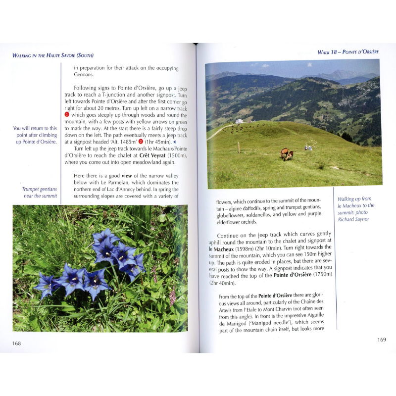 Walking in the Haute Savoie: South pages