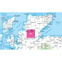 OS Landranger 20 Paper - Beinn Dearg & Loch Broom 1:50,000 adjacent