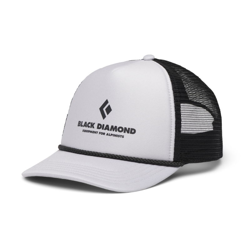 Black Diamond Flat Bill Trucker Hat Needle Sports Ltd