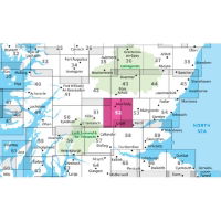 OS Landranger 52 Paper - Pitlochry & Crieff adjacent